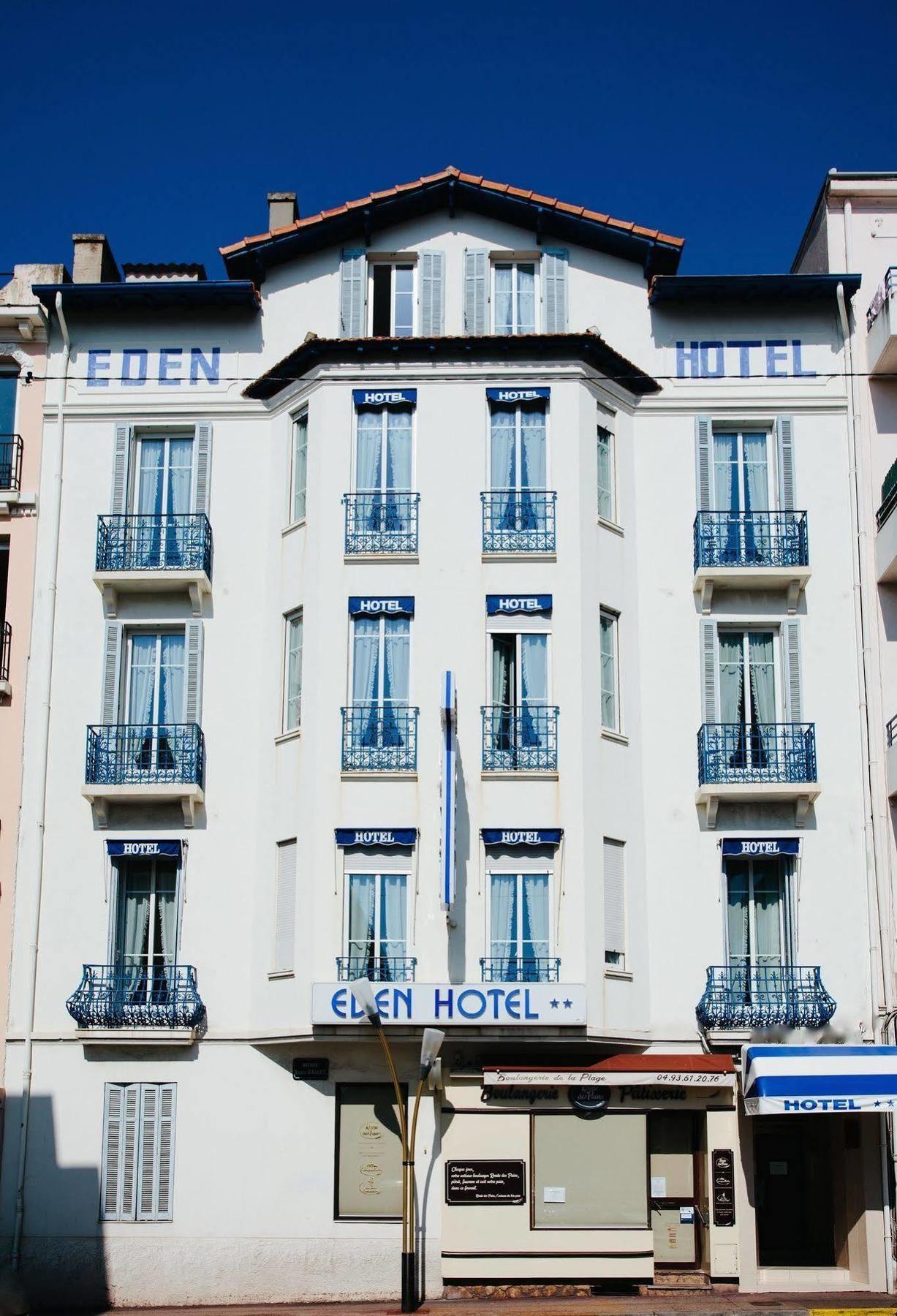 Hotel Eden - La Baigneuse ジュアン・レ・パン エクステリア 写真